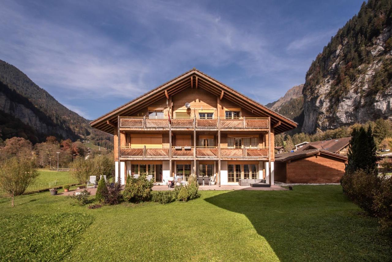 Apartment Staubbach, Best Views, Spacious, Family Friendly Lauterbrunnen Exterior photo