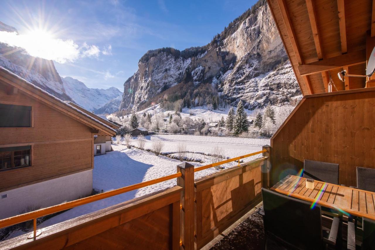 Apartment Staubbach, Best Views, Spacious, Family Friendly Lauterbrunnen Exterior photo